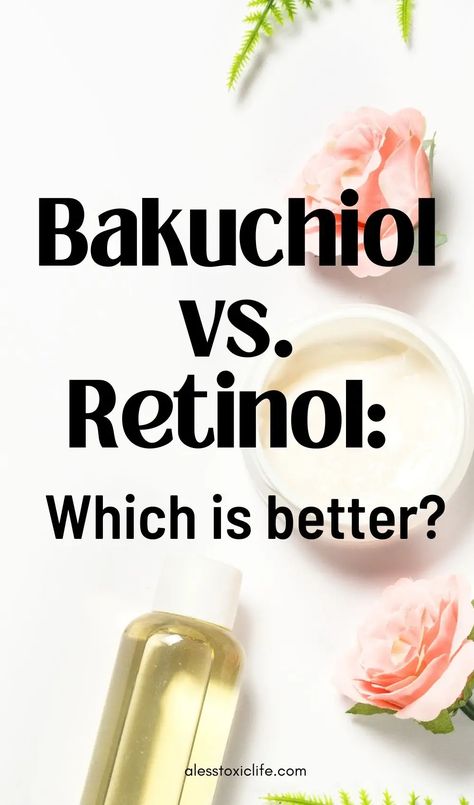 Bakuchiol vs Retinol Benefits Of Retinol Serum, Before And After Retinol, Bakuchiol Benefits, Retinol Benefits, What Is Retinol, Natural Retinol, Popular Skin Care Products, Firming Cream, Anti Aging Ingredients