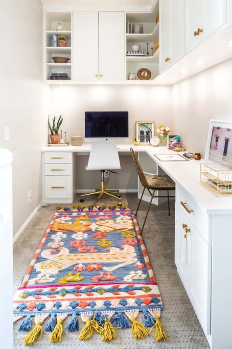 55 Small Home Office Ideas That Will Make You Want To Work Overtime | The Mummy Front Small Home Office Layout, Small Home Office Ideas, Home Office Layouts, Desk Diy, Home Office Layout, Interior Design Per La Casa, Home Office Inspiration, Small Home Offices, Home Office Ideas