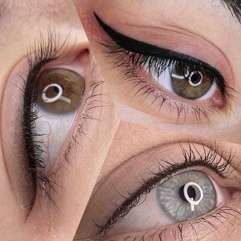 Permanent Eyeliner Styles, Cat Eye Eyeliner Tutorial, Lid Eyeliner, Everyday Eyeliner, Semi Permanent Eyeliner, Different Eyeliner Styles, Tattoo Eyeliner, Cat Eye Eyeliner, Dramatic Eyeliner