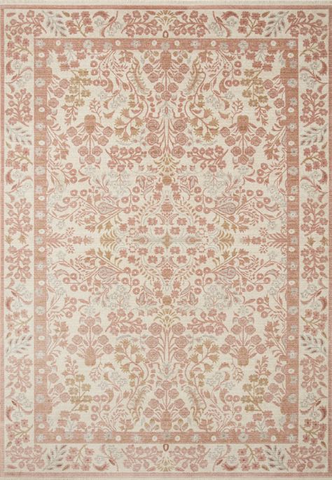 Product Overview Vintage meets modern in the highly durable and thoughtfully designed Holland Collection for Rifle Paper Co. x Loloi. Power-loomed in Turkey of polyester pile, this collection features a soft pile that doesn't shed, and is stain-resistant, fade-resistant and colorfast. Color: Blush Style: Transitional M Blush Rug, Vintage Meets Modern, Unique Area Rugs, Loloi Rugs, Burke Decor, Vintage Textiles, Modern Area Rugs, Power Loom, Natural Texture