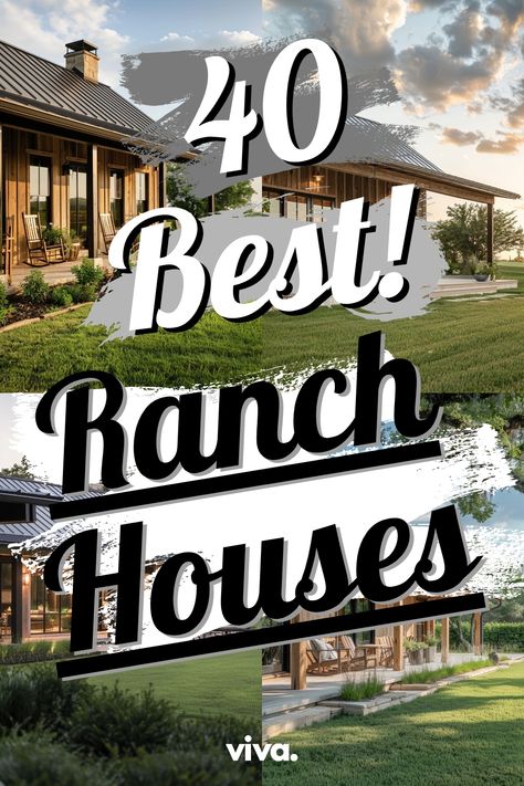 ♥ Ready to give your home a modern ranch house exterior makeover? Explore this stunning ranch house with sleek modern design elements and beautiful ranch house decor. Perfect for those who love ranch style homes and contemporary living. 🏡🌿 #ranchhouse #ranchstylehomes #ranchdecor #modernranchhouse #ranchexterior #ranchlifestyle #ranchdesign #spanishranchstyle #westernhomedecor #ranchremodel #midcenturymodernranch #ranchentranceideas #frontporchaddition #ranchhome #ranchstyle #ranch Adding A Front Porch To A Ranch House, Beautiful Ranch Style Homes, Ranch Makeover Exterior, Brick Ranch Curb Appeal, 1950s Ranch House Exterior, Ranch Mudroom, 1970s Ranch House Remodel, French Country Ranch House, Ranch Home Exterior Makeover