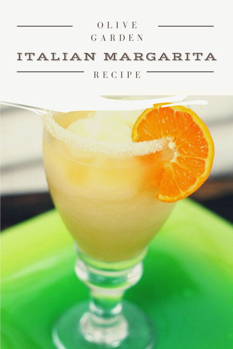 Looking for the Olive Garden Italian Margarita recipe? This is it!!! Italian Margarita Olive Garden, Olive Garden Italian Margarita Recipe, Italian Margarita Recipe, Italian Margarita, Garden Italian, Disney Foods, Frozen Limeade, Traditional Margarita, Margarita Ingredients