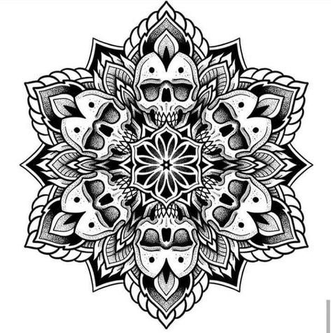 Masculine Mandala, Skull Mandala Tattoo, 108 Tattoo, Koi Dragon Tattoo, Mandela Tattoo, Knee Tattoos, Geometric Mandala Tattoo, Geometric Sleeve Tattoo, Torso Tattoos