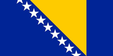 File:Flag of Bosnia and Herzegovina.svg - Wikimedia Commons Herzegovina Flag, Toefl Ibt, Banja Luka, Bosna I Hercegovina, Marsa Alam, Balkan Peninsula, National Flags, Bosnia Herzegovina, World Flags