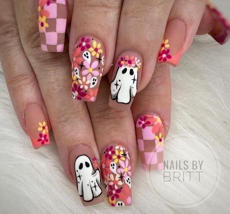 Cute Halloween Nails, Nail Techniques, Nail Manicure, Halloween Nails, Cute Halloween, Manicure, Nails, Halloween, Instagram