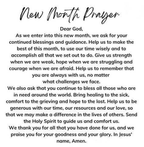 New Month New Goals Quotes Inspiration, First Of The Month Prayer, New Month Prayer, New Month New Goals Quotes, 2024 Prayers, New Month Quotes, Struggle Quotes, Month Quotes, Week Quotes