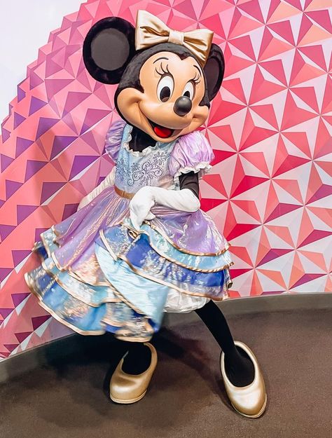 Minnie Mouse 50th Anniversary Dress, 50th Anniversary Dress, Minnie Mouse Disneyland, Disney Anniversary, March Challenge, Mickey Mouse Wallpaper Iphone, Disney World 50th Anniversary, Anniversary Dress, Mouse Outfit