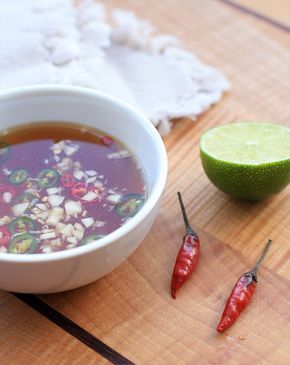 Nuoc Cham-Everyday Vietnamese Dipping Sauce Vietnamese Dipping Sauce, Grilled Meatballs, Khmer Food, Chile Peppers, Asian Sauce, Vietnamese Restaurant, Easy Asian Recipes, Makanan Diet, Chutney Recipes