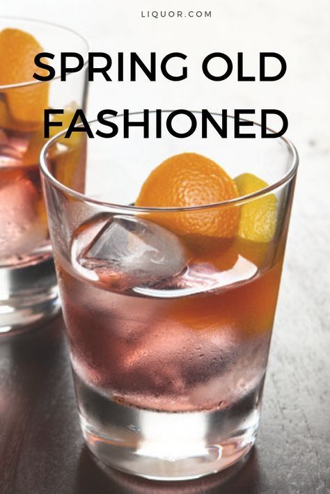 New Cocktail Recipes, Spring Old Fashioned Cocktail, Summer Old Fashioned Cocktail, Old Fashioned Recipes Cocktail Easy, Old Fashioned Recipes Cocktail, Raspberry Cocktail, Bourbon Drinks, Coffee Liqueur, Liquor Drinks