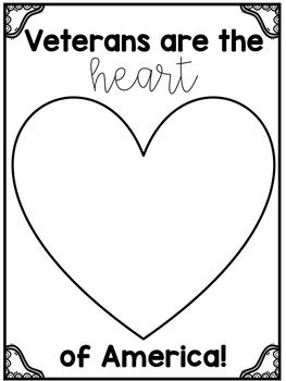 Veterans are the Heart of America {Veterans Day Craft and Fine Motor} NO PREP Veterans Day For Kids, Veterans Day Craft, Thanksgiving Math Centers, Veterans Day Coloring Page, Rip And Tear, Veterans Day Activities, November Activities, November Crafts, K Crafts