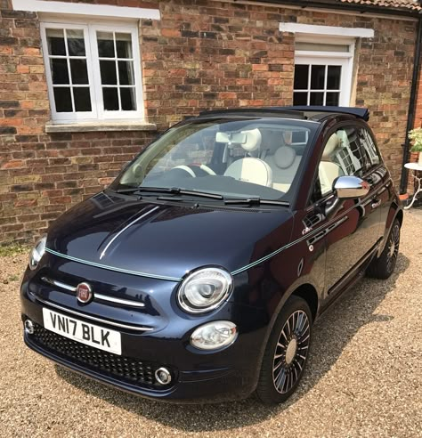 Fiat Car Aesthetic, Fiat 500x Aesthetic, Black Fiat 500, Light Blue Fiat 500, Fiat 500 Black, Fiat 500 Cabrio, Fiat 500 Lounge, Car Fiat 500, Fiat 500 Sport