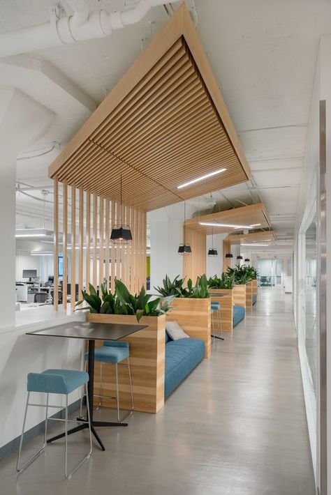 Corporate Office Design Interiors, Office Cafeteria, Cafeteria Design, Commercial And Office Architecture, Architectural Presentation, Cozy Office, Corporate Office Design, Corporate Office Decor, Office Space Design