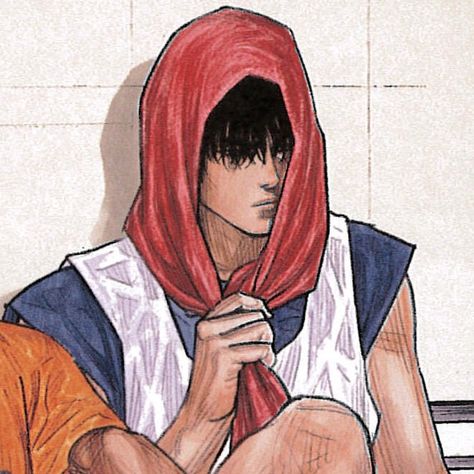 Naruto Doujinshi, Kaede Rukawa, Slam Dunk Manga, Slam Dunk Anime, Desktop Wallpaper Art, Cute Stories, Aesthetic Painting, Anime Screenshots, Sports Anime