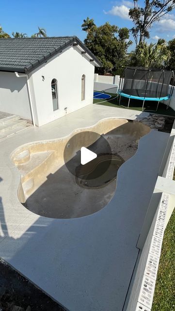 GOLD COAST CONCRETER on Instagram: "Got to love the white grind and seal pool surround curves. #graycretetetechnique" White Concrete Pool Surround, White Concrete Pool, Concrete Pool Surround, Pool Surround, Concrete Pool, White Concrete, October 25, Gold Coast, The White