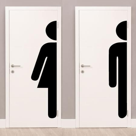 Wc Door Sign Ideas, Mens Bathroom Door, Public Toilet Door Design, Restroom Door Sign, Restroom Door Ideas, Restroom Signage Design, Wc Door Design, Wc Sign Design, Public Bathroom Ideas