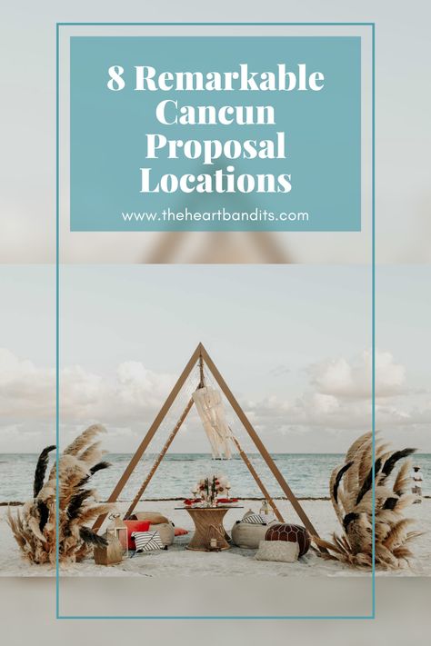 When you think of a romantic beach vacation, there aren’t too many locations quite as iconic as Cancun. Set against a backdrop of wide, stretching beaches, ancient ruins, and hidden aquifers, there are plenty of spots that make Cancun one of the best places to pop the question. For some of the best Cancun proposal locations in and around the area, discover these incredible vistas and how they can make your engagement a memorable one. Cancun Proposal, Proposal Locations, Engagement Locations, Romantic Beach, Marriage Proposal, Ancient Ruins, Marriage Proposals, Cancun, Never Forget