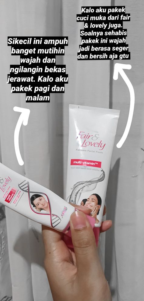 Mampu bet mutihin muka gua #fair&lovely #facialwash #moisturizer #creampencerah #memutihkan #menghilangkanbekasjerawat #skincare #skincareroutine Selfcare Skincare, Glowing Skincare, Body Skin Care Routine, Lip Care, Body Skin, Body Skin Care, Glow Up?, S K, Skin Makeup