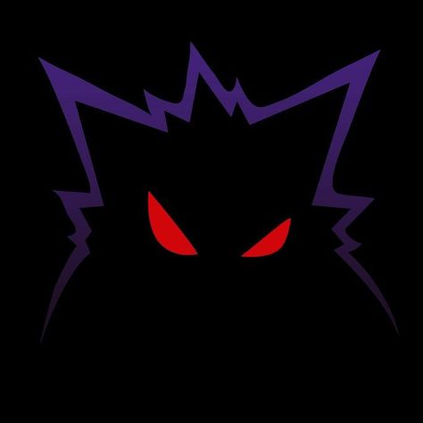 Gengar Icon, Pokemon Wallpaper, Scary Art, Pokemon, Art Print, Wall Decor, Art Prints, Wall, Photography