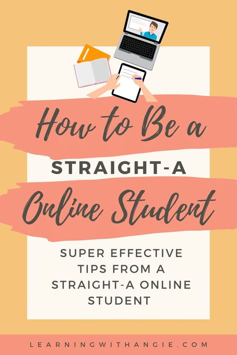 How To Study Online Classes, Masters Degree Study Tips, How To Be A A Student, College Study Tips Online Classes, College Online Classes Tips, Online Class Tips, Online College Aesthetic, Online College Tips, University Study Tips