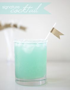 The Cool Caribbean Mist Cocktail ~ these refreshing turquoise beverages, go down easy and are the perfect color!! #turquoisecocktail Mango Rum, Blue Drink, Essense Of Australia, Tequila Sunrise, Blue Curacao, Wedding Drink, Drink Recipe, Signature Drinks, Signature Cocktail