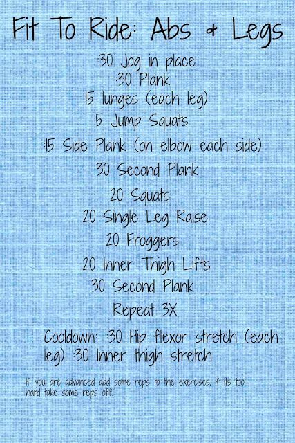 Fit to Ride, Ride to Be Fit Equestrian Workout, Summer Workout Plan, Horseback Riding Tips, Jogging In Place, Horse Exercises, Horse Riding Tips, Be Fit, At Home Workout Plan, Summer Workout