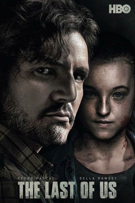 joel and ellie fanart pedro bella - Google Search Last Of Us Hbo, Bella Ramsey, Joel And Ellie, Gamer Boy, Hbo Series, Propaganda Posters, Cinematic Photography, Pedro Pascal, Life Is Strange