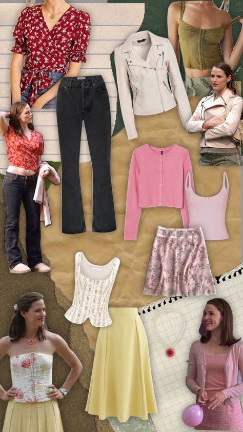 #13goingon30 #13goingon30outfits #jennarink #outfitinspo #movieoutfit 13 Going On 30 Inspired Outfits, 13 Going On 30 Fashion, 13 Going On 30 Outfits Style, Rom Com Aesthetic Outfits, 13 Going On 30 Aesthetic Outfits, Rom Com Core Outfits, 13 Going On 30 Outfits Jennifer Garner, Jenna 13 Going On 30 Outfits, Jenna Rink Outfits