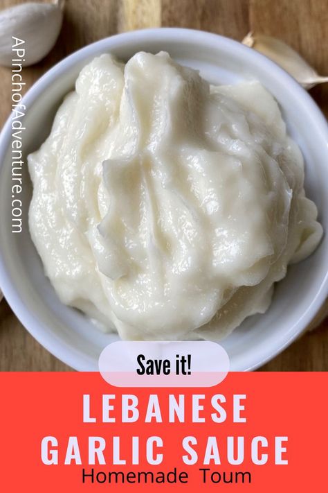 Garlic Sauce Recipe Shawarma, Naf Naf Garlic Sauce Recipe, Toom Garlic Dip Recipes, Garlic Toum Recipe, Sumac Sauce, Toum Sauce, Mediterranean Garlic Sauce, Toum Garlic Sauce, Shawarma Garlic Sauce