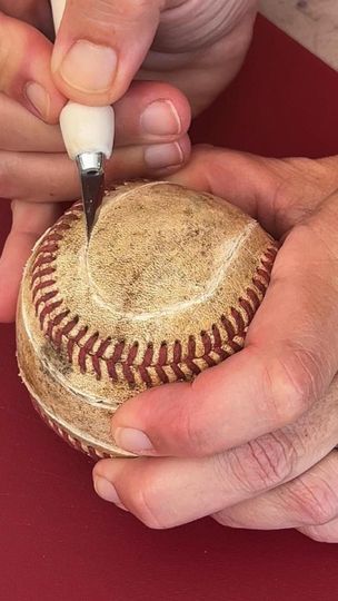 773K views · 12K reactions | Baseball hacks you gotta see #baseball #hacks #diy | By Anything OutdoorsFacebook Baseball Crafts, Leather Crafts, Hacks Diy, Leather Craft, Things To Do, Baseball, Leather