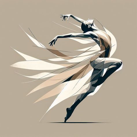 Dance in motion... . #dancer #danceart #dancearts #danceenergy #abstractdance #danceposter #justdance #theartofdance #printableart #printablewallart #posterprint #dancedance Modern Dance Poses, Music Border, Dancing Painting, In Motion, Movement Photography, Dance Wall Art, Dancer Photography, Dancing Figures, Human Figure Drawing