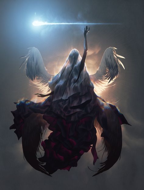 World Of Darkness, Cosmic Horror, 다크 판타지, Fantasy Concept Art, Angels And Demons, Arte Fantasy, 판타지 아트, Angel Art, Creature Design