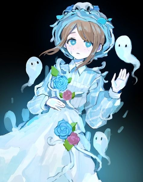 Anime Ghost, Ghost Girl, Identity V, Identity Art, Holiday Art, Pics Art, Best Anime Shows, Pin It, Girl Drawing