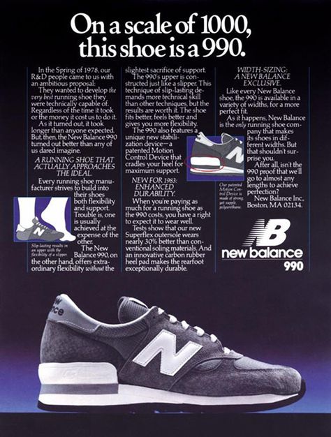 Sneaker Ads, Vintage New Balance, New Balance 990, Tread Lightly, Vintage Trainers, Oufits Casual, Best Ads, Vintage Sneakers, Best Running Shoes