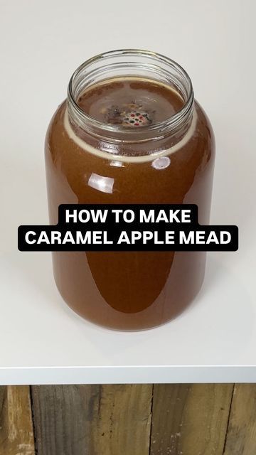 Mead Wine Recipes, Honey Mead, Homemade Wine Recipes, Mead Wine, How To Make Mead, Mead Recipe, Homemade Alcohol, Apple Honey, Liquor Recipes