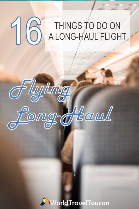 Let time fly by and keep yourself entertained with our list of 16 great things to do on a long haul flight. You'll arrive at your destination in no time at all!! Things To Do On Long Flights, Things To Do On A Long Flight, Long Flight Activities, Long Haul Flight Tips, Air Tahiti, Long Flight, Long Haul Flight, List Of Activities, Long Flights