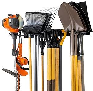 Wall Tool Organizer, Garden Tool Organizer, Garage Wall Organizer, Broom Storage, Garden Tool Holder, Garden Tool Rack, Garden Tool Organization, Garage Tool Organization, Garage Storage Systems