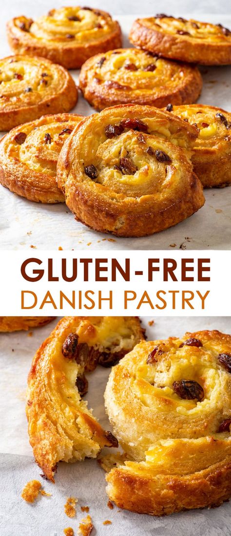 Gluten Free Danish, Dessert Recipes Gluten Free, The Loopy Whisk, Loopy Whisk, Glutenfri Baking, Gluten Free Dough, Gluten Free Puff Pastry, Gluten Free Pastry, Gluten Free Biscuits