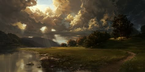 ArtStation - Caramel clouds, Philipp A. Urlich Caramel, Concept Art, Thread, On Twitter, Twitter, Art