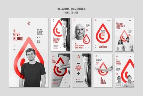 Blood Donation Posters, Drive Poster, Instagram Campaigns, Donate Blood, Design Campaign, Medical Posters, Poster Template Design, Publicidad Creativa, Nature Instagram