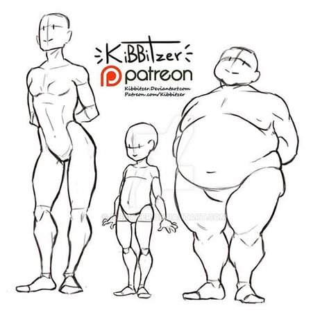 Body types reference sheet by Kibbitzer on DeviantArt Anime Body Types, Child Poses Art Reference, Child Anatomy Reference, Child Drawing Reference Poses, Child Reference Photo, Child Art Reference, Child Reference Drawing, Lazy Pose Reference, Child Drawing Reference