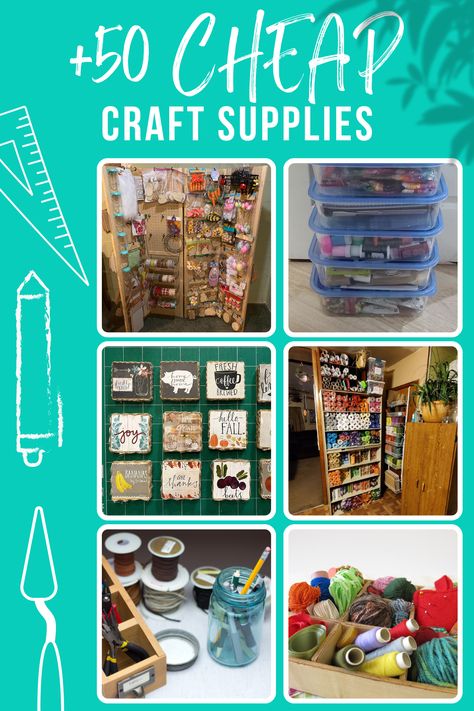 The Ultimate Guide to Cheap Craft Supplies | Dollar Tree Craft Dollar Tree Jenga Block Crafts, Jenga Block Crafts, Cheap Craft Supplies, Craft Hacks, Jenga Blocks, Dollar Tree Hacks, Spring Decor Diy, Tree Craft, Cheap Crafts