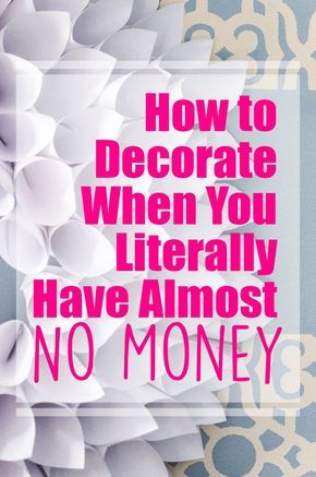 Do you want to create a beautiful home but money is tight?  Here are 10 great tips for How to Decorate on a Tight Budget.  You can make a beautiful home on a small budget. Decorate Apartment, Film Decor, Boho Apartment, Diy Home Decor For Apartments, Budget Money, Home Decor Hacks, Inspire Me Home Decor, Baby Shower Decor, No Money