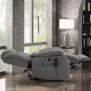 Amazon.com: HUAGILMIND 180° Lay Flat Oversized Power Recliner Chair, Dual OKIN Motors Lift Chair Recliners for Elderly, Electric Power Lift Recliner with Heat Massage Up to 400 LBS (PU Leather, Black) : Home & Kitchen Sleep Chair, Best Recliner Chair, Oversized Recliner, Lift Chair Recliners, Power Recliner Chair, Lift Recliners, Electric Recliners, Inbox Zero, Stylish Living Room