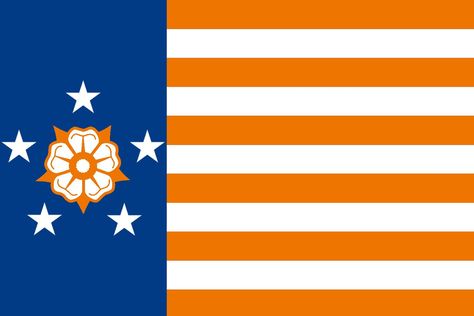 New York State 🗽flag redesign Fantasy Flags, Alternate Flags, Flag Redesign, Us States Flags, Fantasy World Map, Unique Flags, White Flag, Flag Art, Spaceship Design