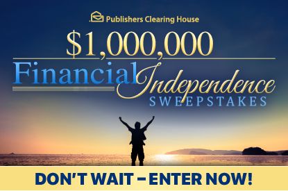 Million Dollar Sweepstakes | Win Free Money from PCH | PCH.com Win Money Online, Pch Dream Home, Instant Win Sweepstakes, Win For Life, Retirement Savings, Winner Announcement, Publisher Clearing House, Publishers Clearing House, Pch Sweepstakes