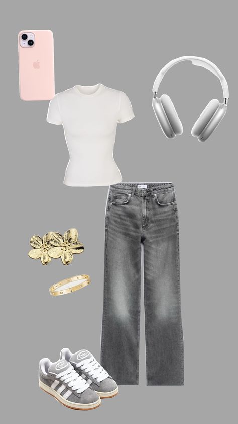 Grey Washed Jeans Outfits, Grey Washed Jeans, Body Outfit, Jeans Outfits, Washed Jeans, Tahiti, Jean Outfits, Cute Outfits, Grey