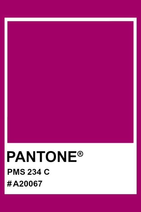 PANTONE 234 C #pantone #color #PMS #hex Pantone Rosa, Pantone Swatch, Pink Wool Jacket, Coordinates Art, 90s Blazer, Pantone Matching System, Pantone Color Chart, Pantone Palette, Pantone Colour Palettes