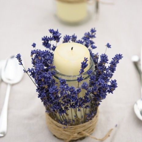 Lavender Bunch, Lavender Theme, Lavender Wedding Flowers, Wedding Themes Spring, Fun Wedding Decor, Church Candles, Spring Candles, Petal Confetti, Purple Wedding Flowers