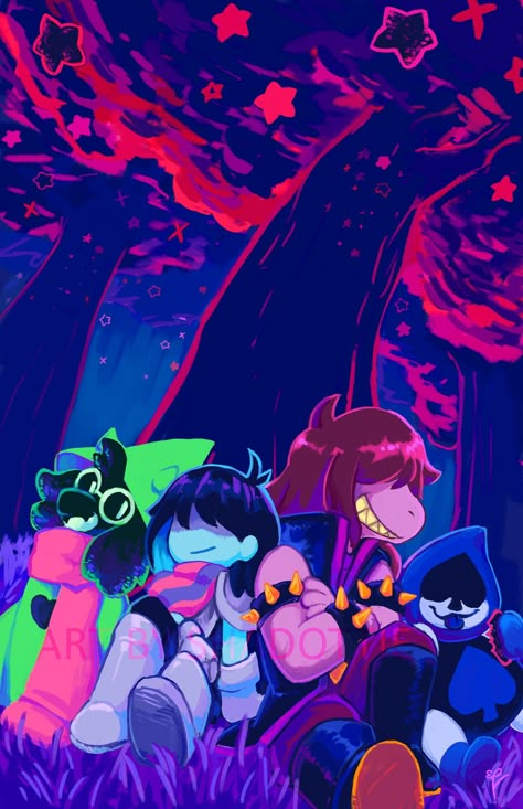 Sitting Under The Stars, Deltarune Fanart, Under The Stars, On Tumblr, Express Yourself, A Place, Tumblr, Stars