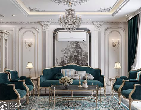 𝐂𝐥𝐚𝐬𝐬𝐢𝐜 𝐑𝐞𝐜𝐞𝐩𝐭𝐢𝐨𝐧 𝐃𝐞𝐬𝐢𝐠𝐧 :: Behance Classic Reception Interior, French Classic Interior Design, Classic Reception Design, Decorating Small Kitchen, Classic Design Living Room, Classicism Interior, Best Sofa Designs, Classic Interior Design Living Room, Cute Rooms